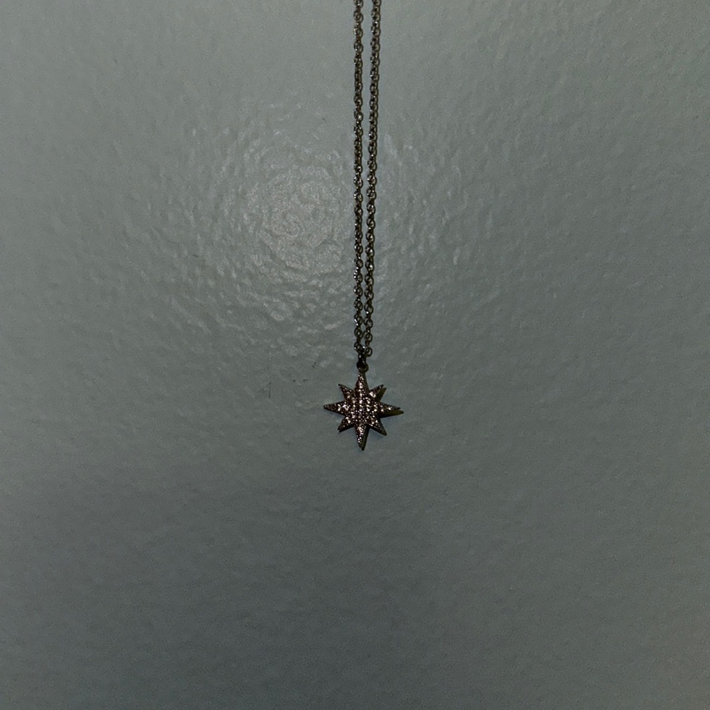 Silver Star Necklace